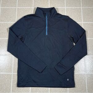 FootJoy Thermo Series 1/4 Quarter Zip Golf Pullover Mens Small Preppy